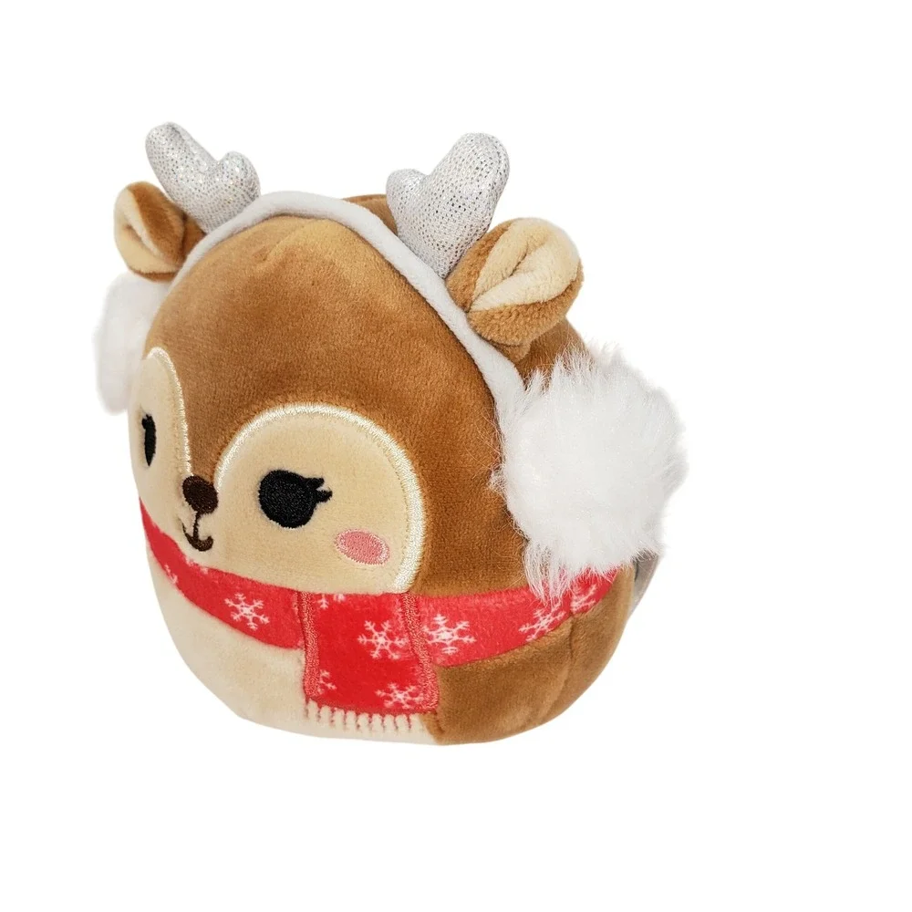 Squishmallows Reindeer Earmuff Plush Holiday Limited Edition Collectible